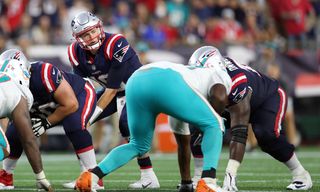 Mac Jones on a Patriots vs Dolphins live stream