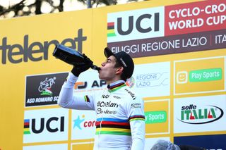 Wout Van Aert's Fiuggi win sealed his overall World Cup series victory