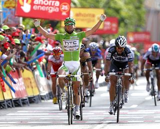 Mark Cavendish wins, Vuelta a Espana 2010, stage 18