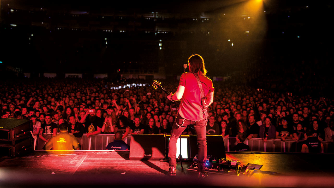 Myles Kennedy on stage