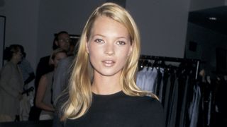 Kate Moss at a Calvin Klein party