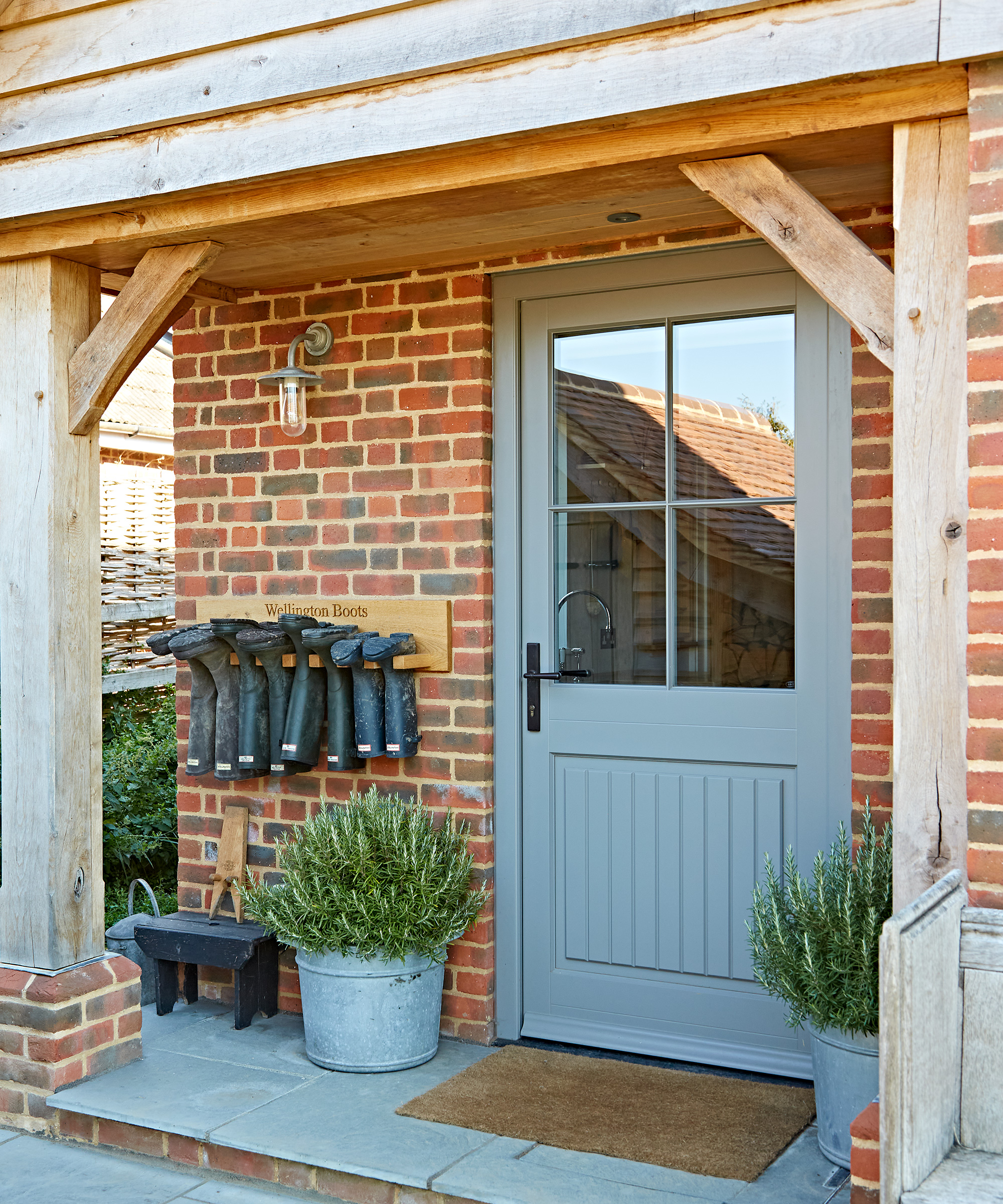 oak frame veranda