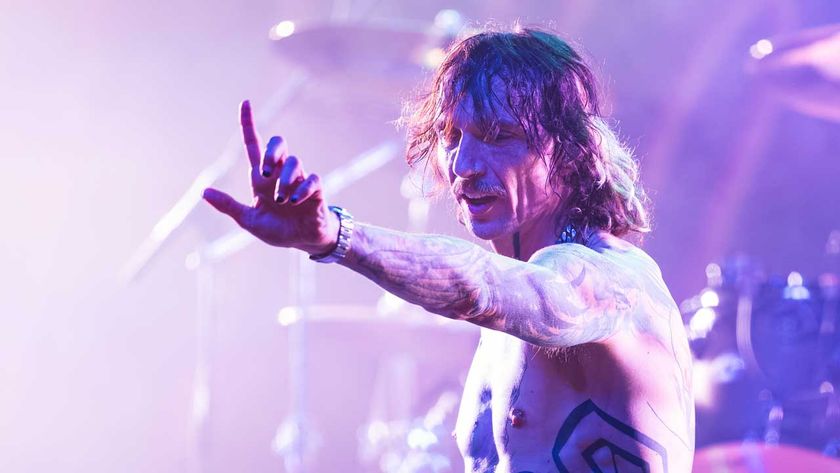Justin Hawkins onstage