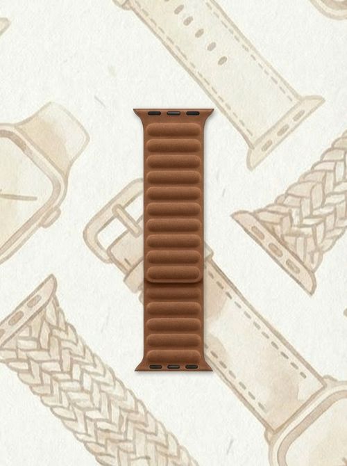 FineWoven Caramel Magnetic Link (42mm, 46mm)