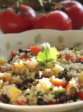 Swap chicken for protein-packed quinoa