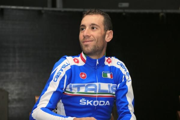 Vincenzo Nibali leads the Italian team.