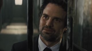 Mark Ruffalo in front of a jail cell in Now You See Me