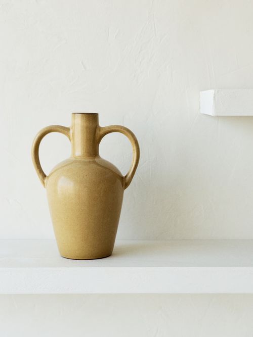 Large terracotta vase