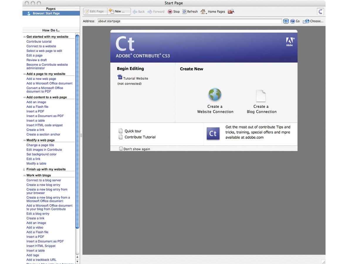 Adobe Contribute Cs3 Review Techradar