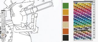 trace colour palette