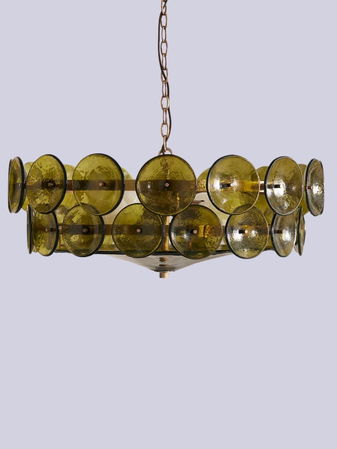 Soho Home, Lorenzo Chandelier, Green