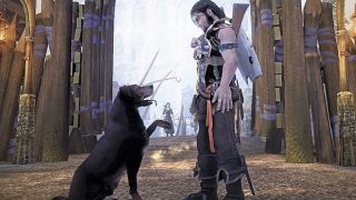 Fable and dog