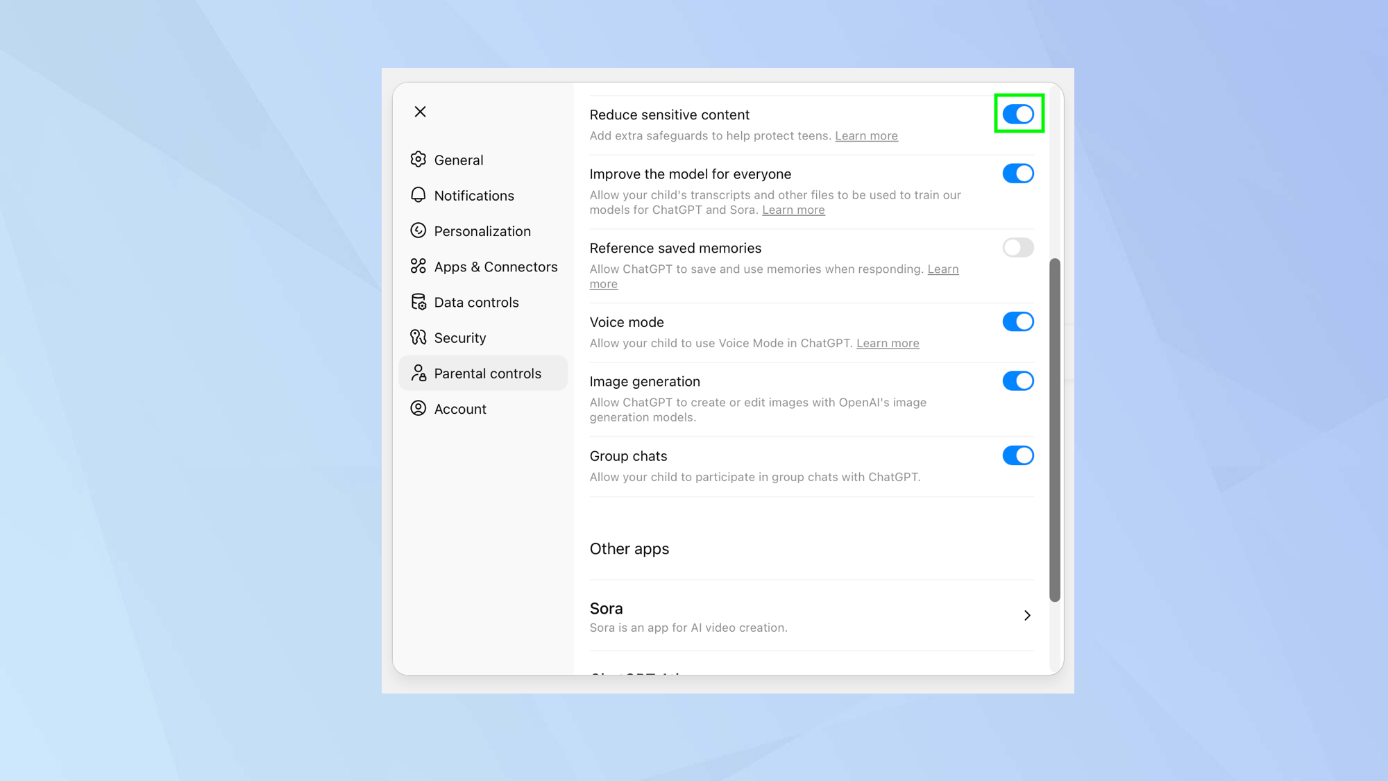 How to set up parental controls in ChatGPT