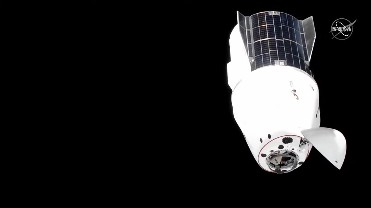 The Crew 2 astronauts aboard SpaceX's Crew Dragon Endeavour moved the spacecraft to a different docking port at the International Space Station on July 21, 2021 to make room for a new commercial space taxi, Boeing's Starliner spacecraft, which launches July 30.
