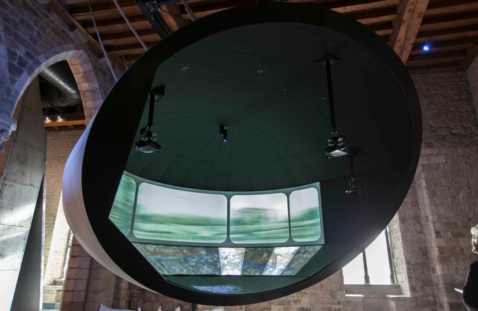 projectiondesign for Belgium’s In Flanders Fields Museum