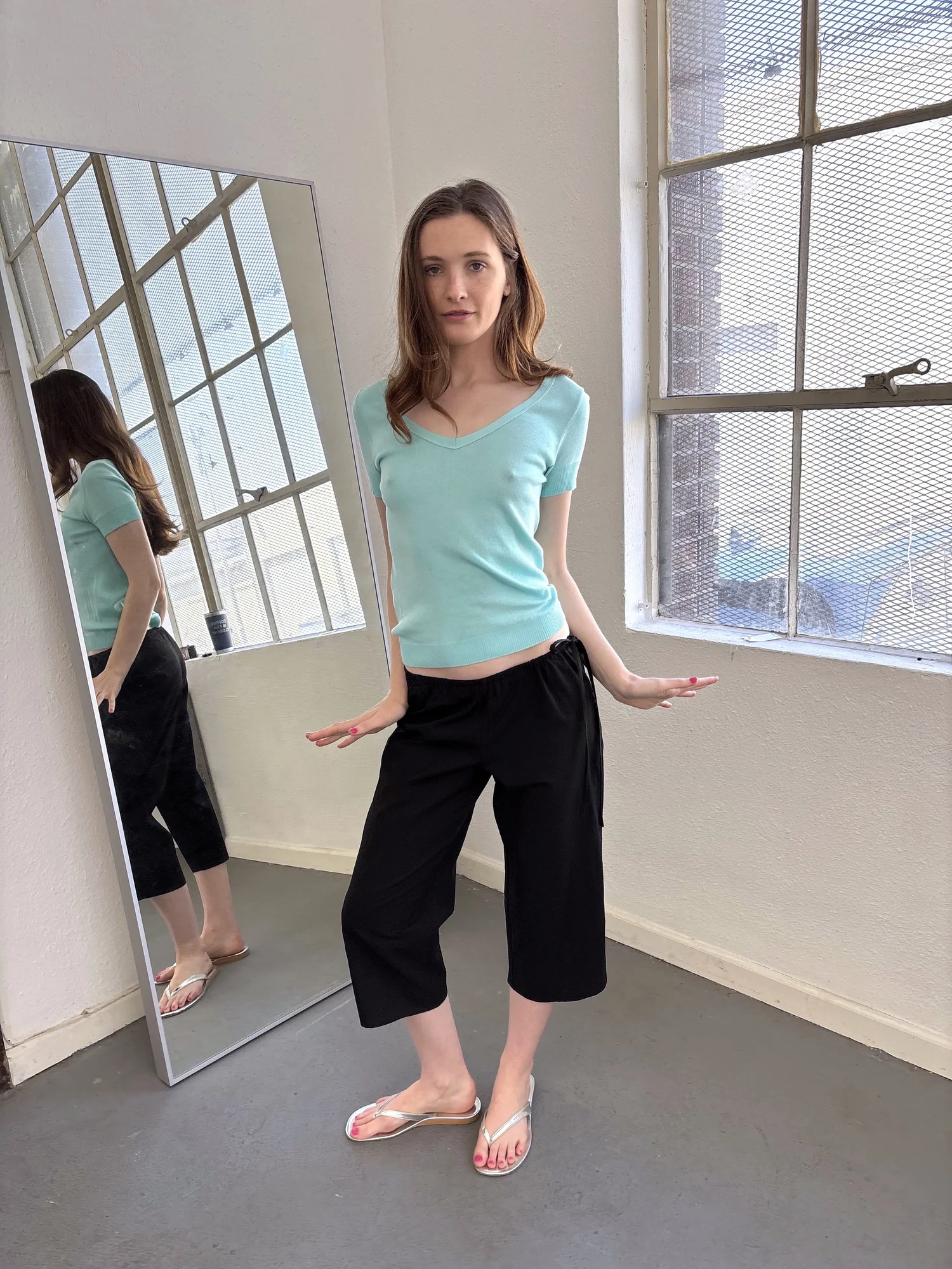 Tie Capri - Black — Brooke Callahan