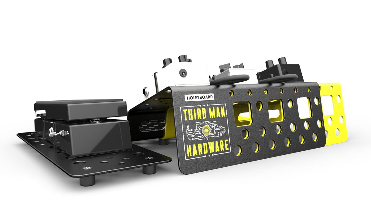 Holeyboard x Third Man Hardware pedalboard