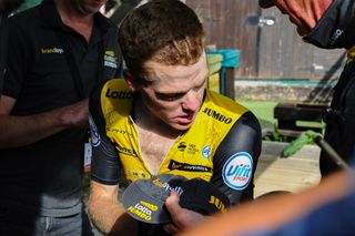 Steven Kruijswijk moved into third place overall during stage 19 at the Vuelta