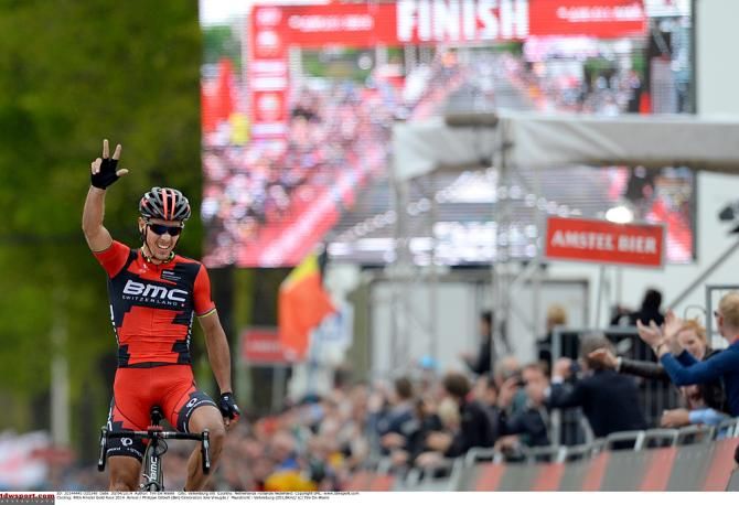 Philippe Gilbert (BMC) live and on TV