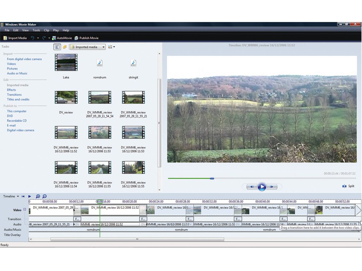 ephnic movie maker add video track