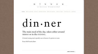 Drupal websites: Dinner with Heston