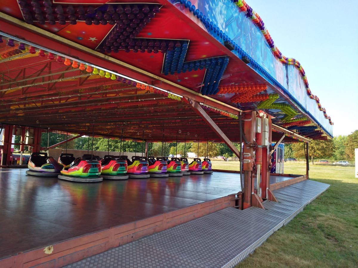 Vivid colour with no sign of channel clipping: nothing to complain about here. Other than that the dodgems aren't working yet.