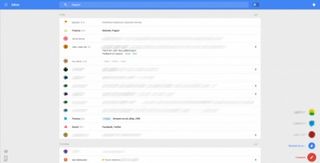 Gmail browser redesign test