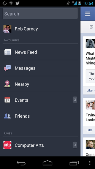 App design trends: Facebook