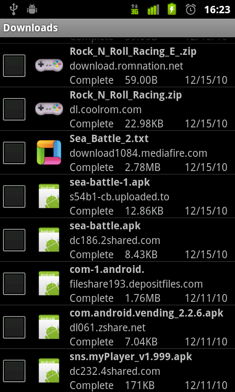 Nexus s downloads
