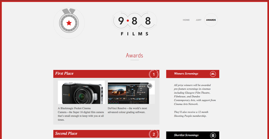 9.88 Films offers some brilliant prizes for budding filmmakers