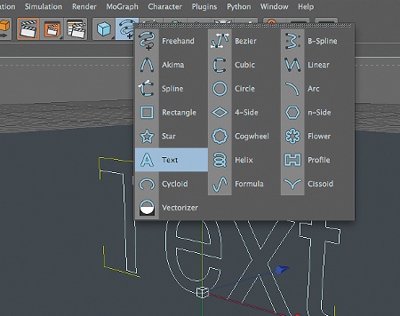 spline primitives