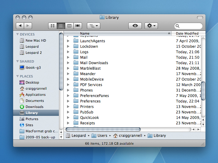 OS X Finder