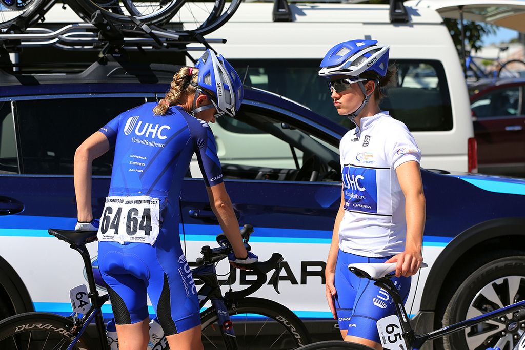 UnitedHealthcare teammates Tayler Wiles and Ruth Winder