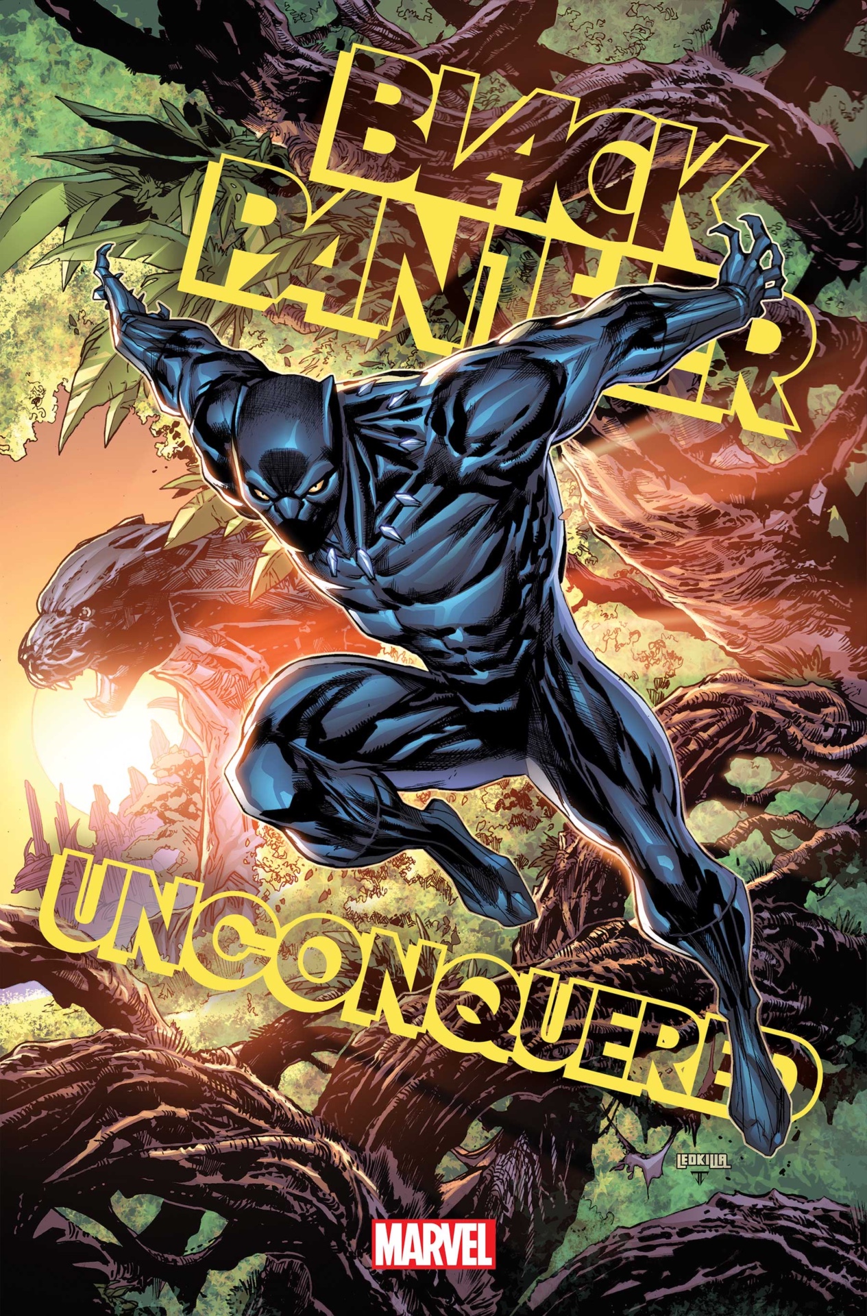 Pantera Negra: portada del n.° 1 invicto