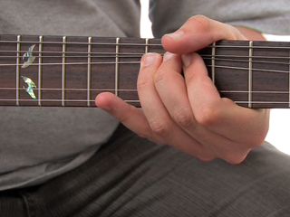 string bending acoustic guitar