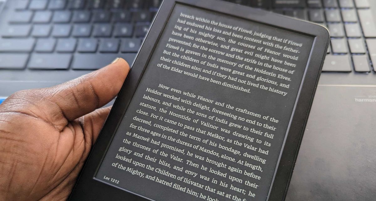 Dark Mode on the Kindle (2022)