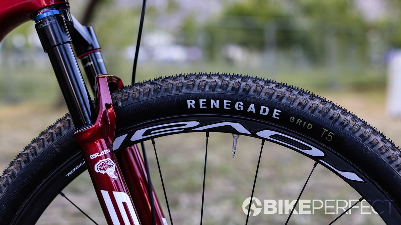 Sina Frei's Specialized S-Works Epic, ready to go in Ceres, South Africa