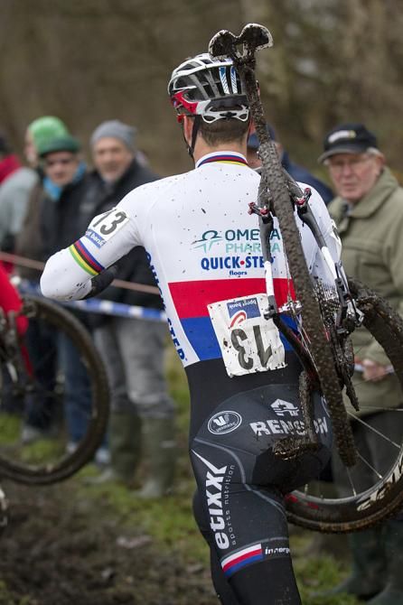 Stybar turned his unlucky race number upside down