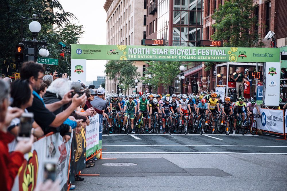 The course was new for 2015, returning to an old loop in the city's historic Lowertown district