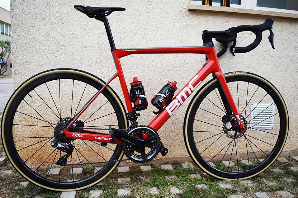 Another look at Simon Gerrans' 2018 disc machine