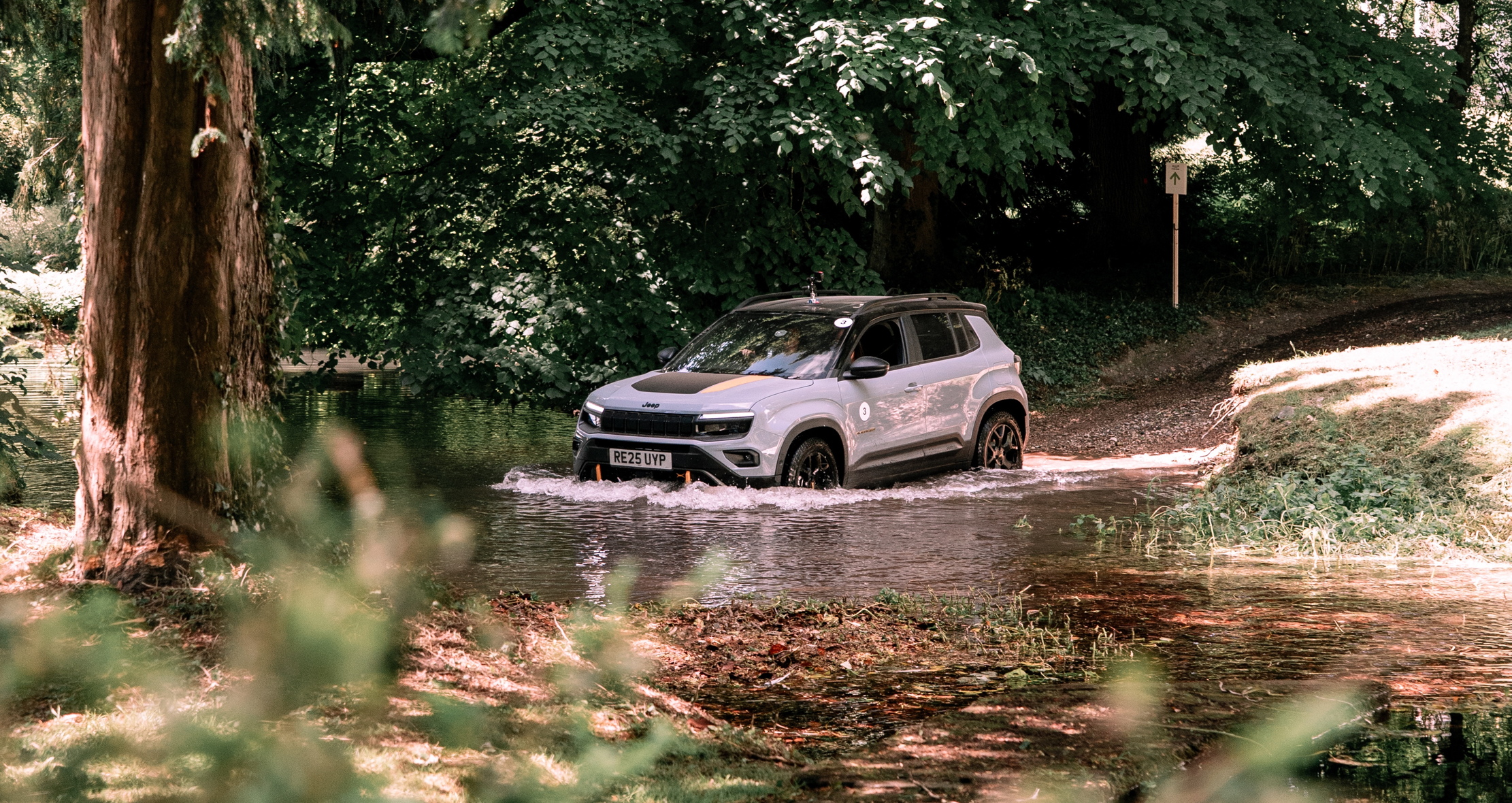 Images of the Jeep Avenger x North Face