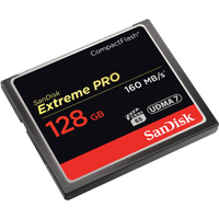SanDisk 128GB Extreme PRO CompactFlash卡|