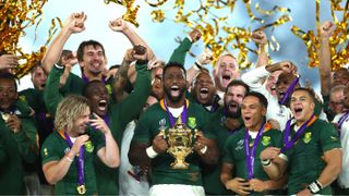 Siya Kolisi captained South Africa to glory in 2019