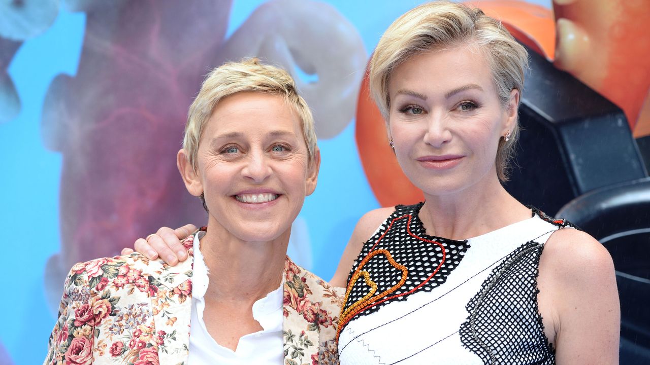 Ellen DeGeneres and Portia DeRossi