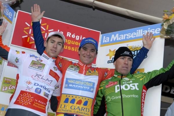 The jersey holders from stage one.
