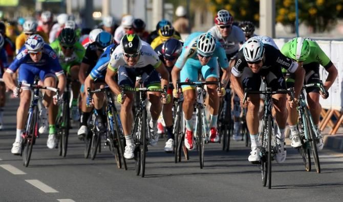 Tom Boonen sprints to victory in stage 4 in Qatar