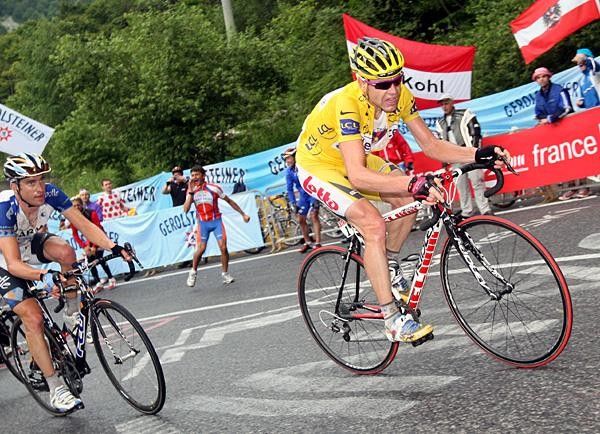 Cadel Evans (Silence-Lotto) was in a world of pain