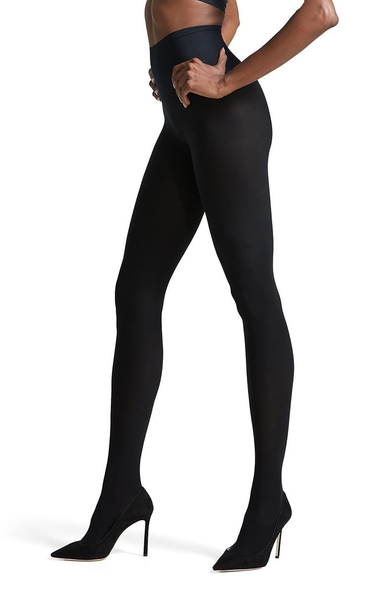 Fleece Lined Opaque Tights