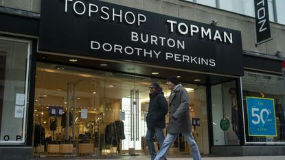 Topshop, Topman, Burton and Dorothy Perkins are brands owned by Philip Green’s Arcadia retail empire 
