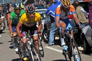 Cadel Evans David Millar Alberto Contador Dauphine Libere 2009 stage 5
